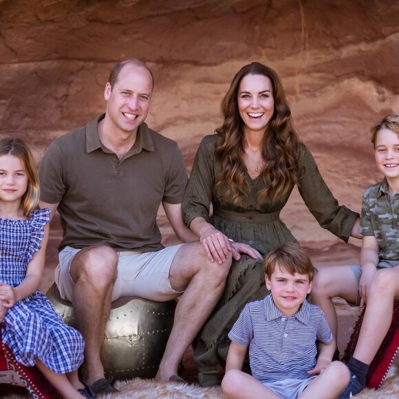 La carte de Noël des Cambridge, dernière apparition du Prince Louis @Instagram / Duke and Duchess of Cambridge