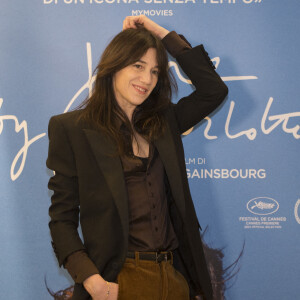 Charlotte Gainsbourg au photocall du film "Suzanna Andler" à Milan le 8 mars 2022 