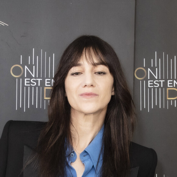 Charlotte Gainsbourg en backstage de l'émission "On Est En Direct" (OEED), présentée par L.Salamé et L.Ruquier, diffusée en direct sur France 2, à Paris, France, le 22 janvier 2022. © Jack Tribeca/Bestimage 