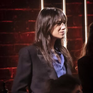 Exclusif - Charlotte Gainsbourg sur le plateau de l'émission "On Est En Direct" (OEED), présentée par L.Salamé et L.Ruquier, diffusée en direct sur France 2, à Paris, France, le 22 janvier 2022. © Jack Tribeca/Bestimage 