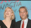 Paul Auster et sa femme Siri Ustved lors de la cérémonie du festival de San Sebastian au palace Kursall en 2007.