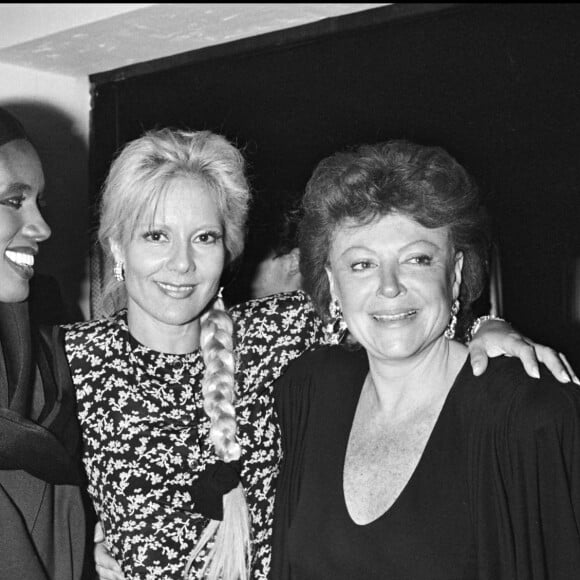 Régine, Grace Jones et Sylvie Vartan à Cannes 1986