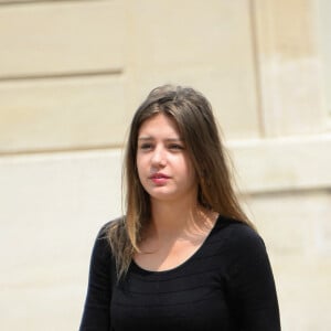 Adele Exarchopoulos et Lea Seydoux - Dejeuner avec l'equipe du film "La vie d'Adele", palme d'Or 2013 du festival de Cannes, au palais de l'Elysee a Paris. Le 26 juin 2013