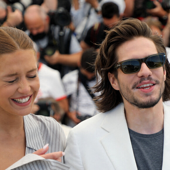 Adèle Exarchopoulos, François Civil au photocall du film Bac Nord (Hors compétition) lors du 74ème festival international du film de Cannes le 13 juillet 2021 © Borde / Jacovides / Moreau / Bestimage 