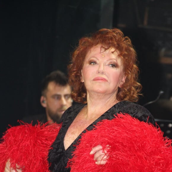 Exclusif - Concert de Régine au théâtre des Folies Bergère à Paris le 14 février 2016. © Philippe Baldini/Bestimage