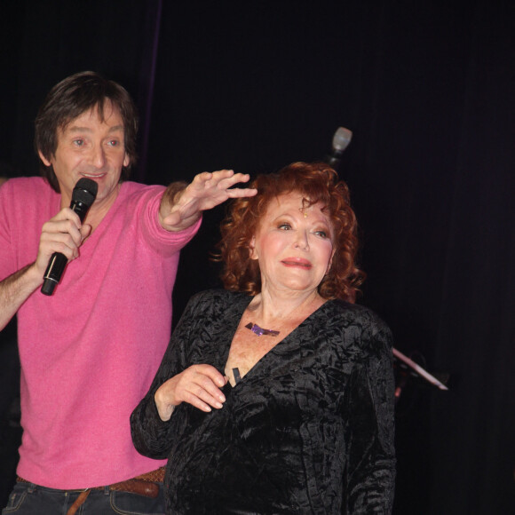 Exclusif - Pierre Palmade au concert de Régine au théâtre des Folies Bergère à Paris le 14 février 2016. © Philippe Baldini/Bestimage