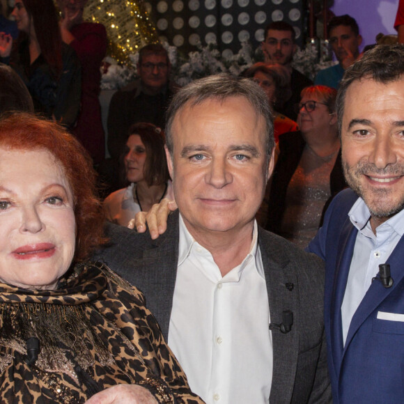 Exclusif - Régine, Fabien Lecoeuvre et Bernard Montiel - Emission TPMP (Touche pas à mon poste !) à Boulogne-Billancourt le 18 décembre 2019. © Jack Tribeca/Bestimage 