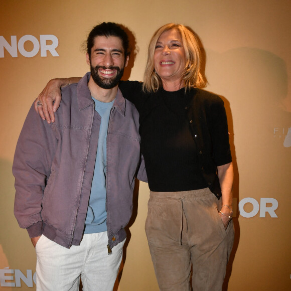 MB14 (Mohamed Belkhir), Michèle Laroque - Avant-première du film "Ténor" au Cinema Pathé Wepler à Paris © Veeren/Bestimage