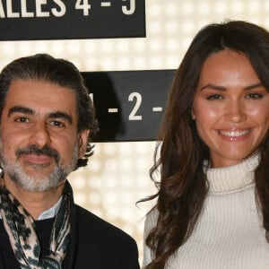 Stéphane Hasbanian, Diane Leyre (Miss France 2022) - Avant-première du film "Ténor" au Cinema Pathé Wepler à Paris le 2 mai 2022. © Veeren/Bestimage