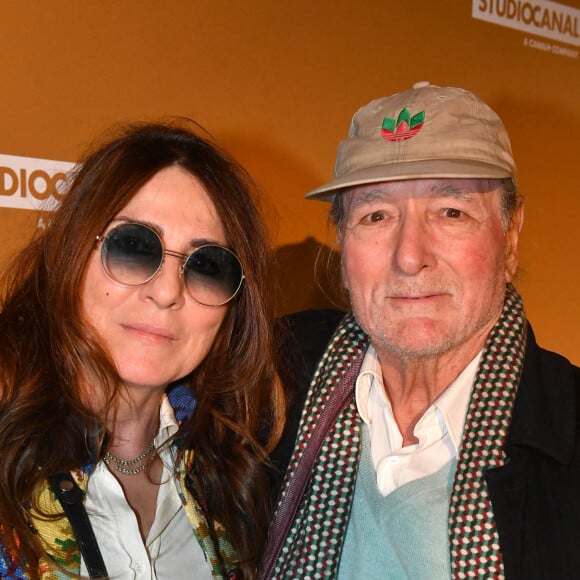 Mireille Berthereau et son compagnon Claude Zidi - Avant-première du film "Ténor" au Cinema Pathé Wepler à Paris le 2 mai 2022. © Veeren/Bestimage