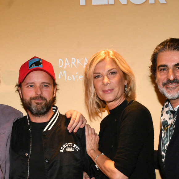 Raphael Benoliel, MB14 (Mohamed Belkhir), Claude Zidi Jr., Michèle Laroque, Stéphane Hasbanian, Ramzi Khiroun - Avant-première du film "Ténor" au Cinema Pathé Wepler à Paris le 2 mai 2022. © Veeren/Bestimage