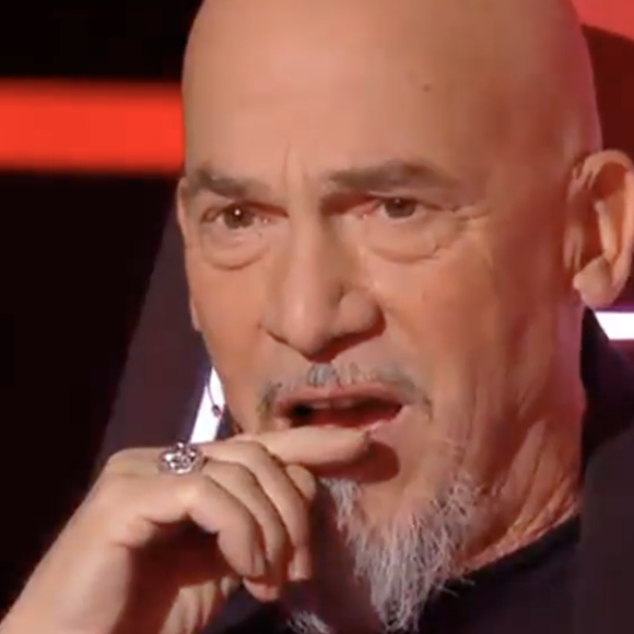 Florent Pagny lors des super cross-battles de "The Voice" - Émission du 7 mai 2022, TF1