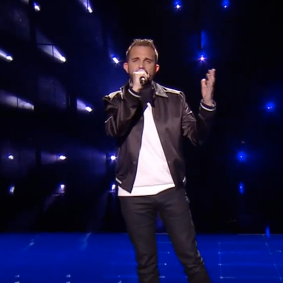 Jean Palau de l'équipe de Florent Pagny lors des super cross-battles de "The Voice" - Émission du 7 mai 2022, TF1