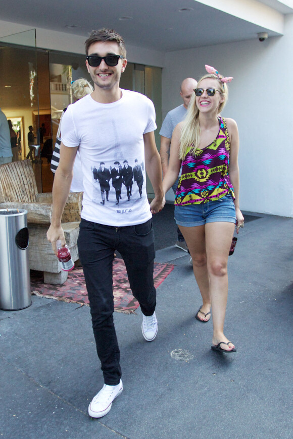 Tom Parler et Kelsey à Los Angeles le 31 août 2012