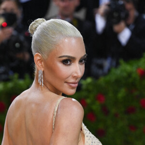 Kim Kardashian - Les célébrités arrivent à la soirée du "MET Gala 2022 : In America: An Anthology of Fashion" à New York, le 2 mai 2022.