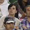 Lily Allen et son homme Sam Cooper à l'Open Australie. 27/01/2010