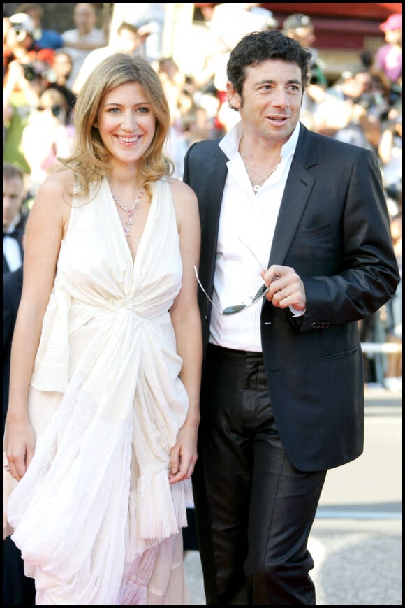 Amanda Sthers et Patrick Bruel à Cannes en 2007