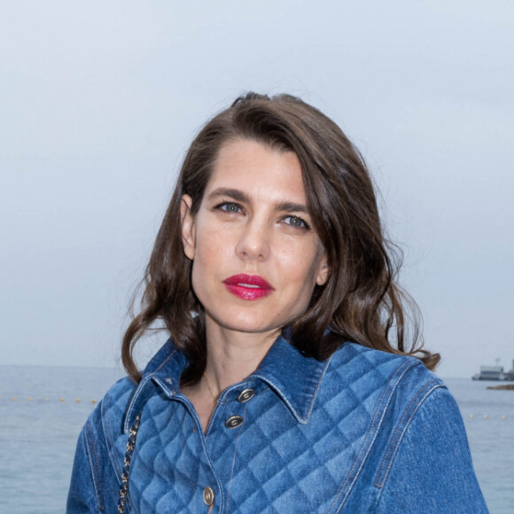 Charlotte Casiraghi - Défilé croisière Chanel au Monte Carlo Beach à Monaco, le 5 mai 2022. © Olivier Borde / Bestimage