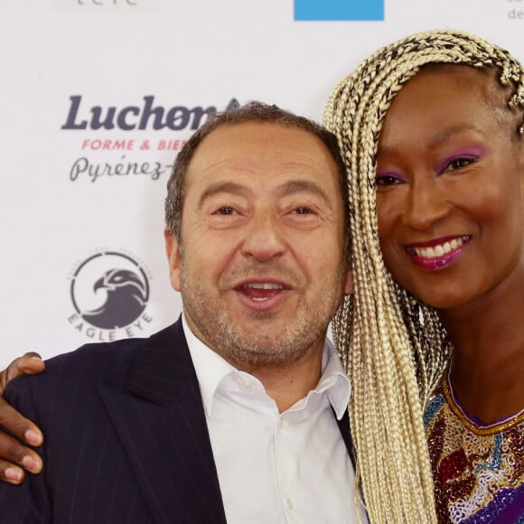 Patrick Timsit et Nadège Beausson-Diagne lors du 22e Festival des créations Télévisuelles de Luchon le 6 février 2020. © Patrick Bernard / Bestimage