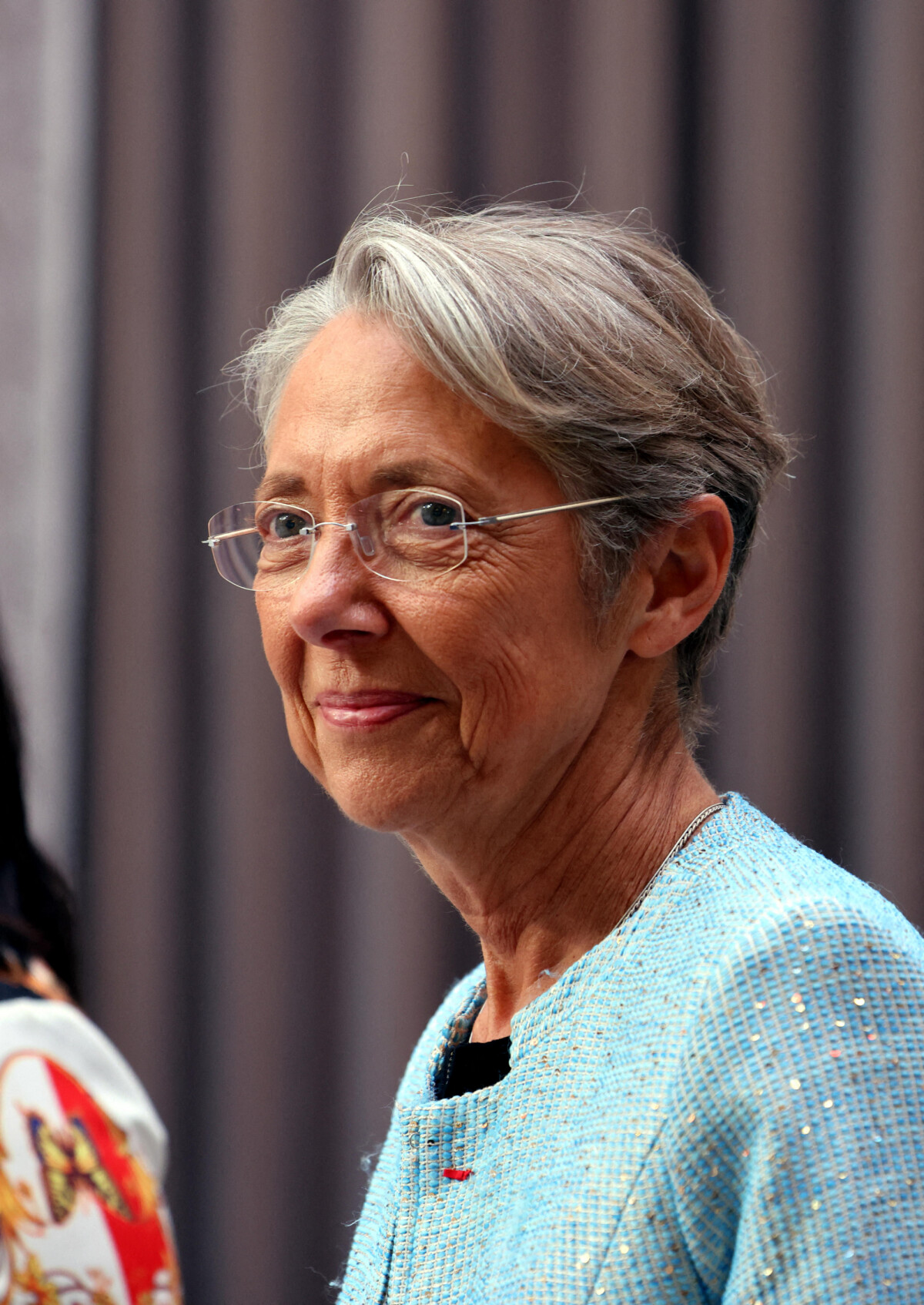 Photo Elisabeth Borne Cérémonie d'investiture du président de la