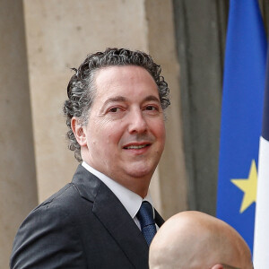 Guillaume Gallienne - Arrivées des personnalités - Cérémonie d'investiture du Président de la République à Paris le 7 mai 2022 © Aurelien Morissard / Panoramic / Bestimage