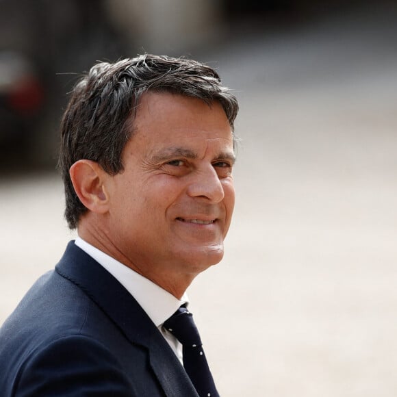 Manuel Valls - Arrivées des personnalités - Cérémonie d'investiture du Président de la République à Paris le 7 mai 2022 © Aurelien Morissard / Panoramic / Bestimage