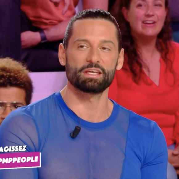 Hugo Manos, le compagnon de Laurent Ruquier, dans "TPMP People" - Émission du 7 mai 2022, C8
