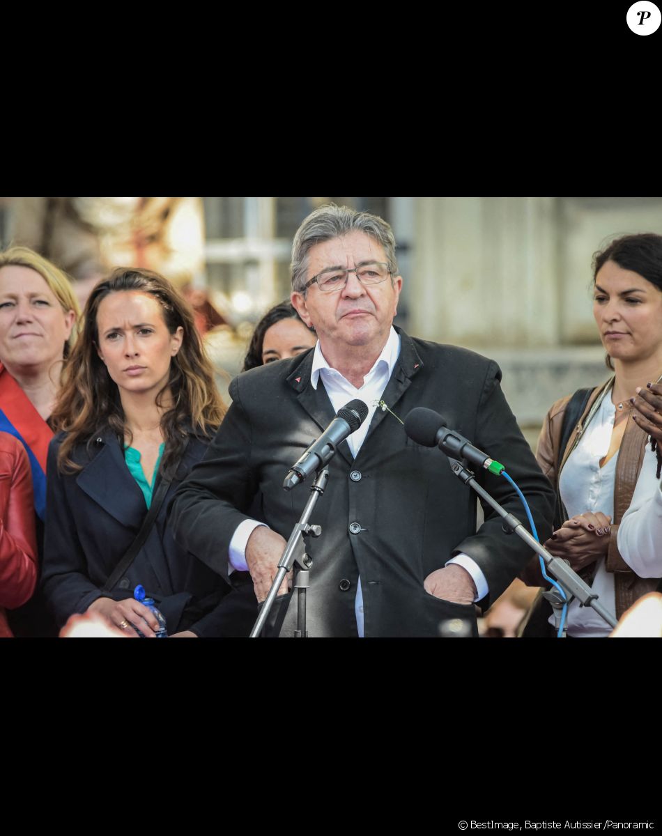 Jean-Luc Mélenchon - Manifestation du 1er Mai 2022 à Paris le 1er mai 2022