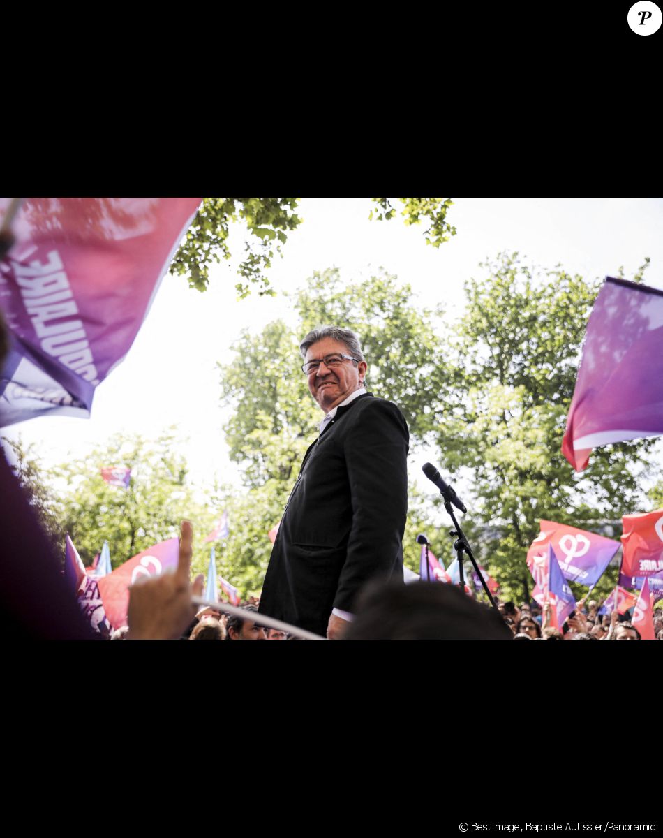 Jean-Luc Mélenchon - Manifestation du 1er Mai 2022 à Paris le 1er mai 2022