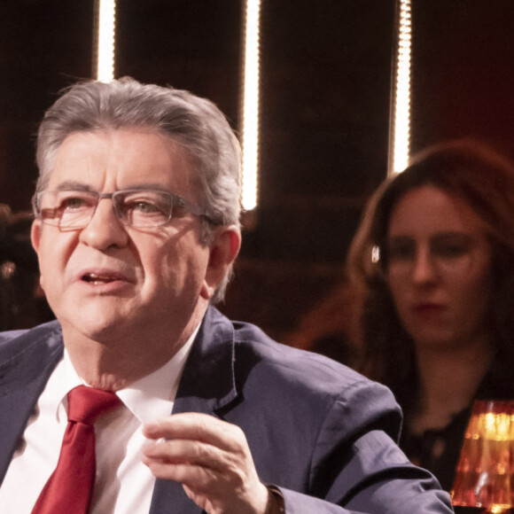 Exclusif - Jean-Luc Mélenchon - Enregistrement de l'émission "On Est En Direct (OEED)" diffusée le 30 avril sur France 2