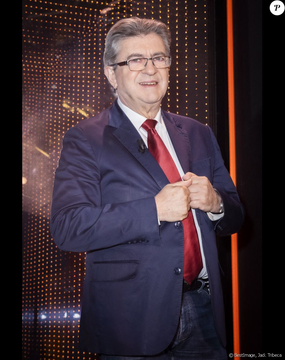 Exclusif - Jean-Luc Mélenchon - Enregistrement de l'émission "On Est En Direct (OEED)" diffusée le 30 avril sur France 2