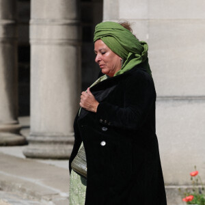 Obsèques de la chanteuse Régine au Crematorium du cimetière du Père-Lachaise à Paris. Le 9 mai 2022 © Jacovides-Moreau / Bestimage