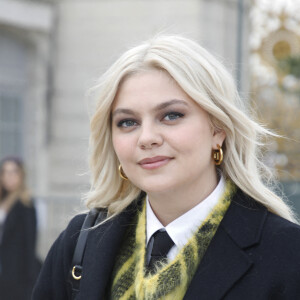 Louane Emera - Arrivées au défilé Dior Femme Automne/Hiver 2022/2023 lors de la Fashion Week de Paris, France, le 1er mars 2022. © Denis Guignebourg/Bestimage 