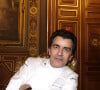 Yannick Alleno - Conférence de presse de la 3ème édition du Salon de la Gastronomie des Outre-mer et de la Francophonie à Paris. Le 4 janvier 2018 © Cédric Perrin / Bestimage