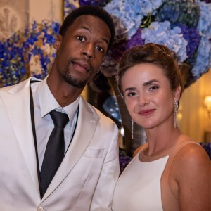 Gael Monfils et sa compagne Elina Svitolina