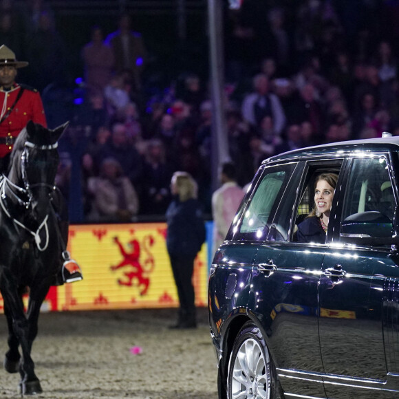 Beatrice d'York assiste à A Gallop Through History en marge du jubilé de platine de la reine Elizabeth II au château de Windsor le 11 mai 2022 / Photo by Steve Parsons/PA Photos/ABACAPRESS.COM