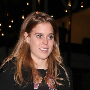 La princesse Beatrice d'York - Les célébrités assistent à un gala à l'occasion du 50ème anniversaire de Centrepoint, à la Roundhouse de Camden, dans le nord de Londres, le 13 novembre 2019.
