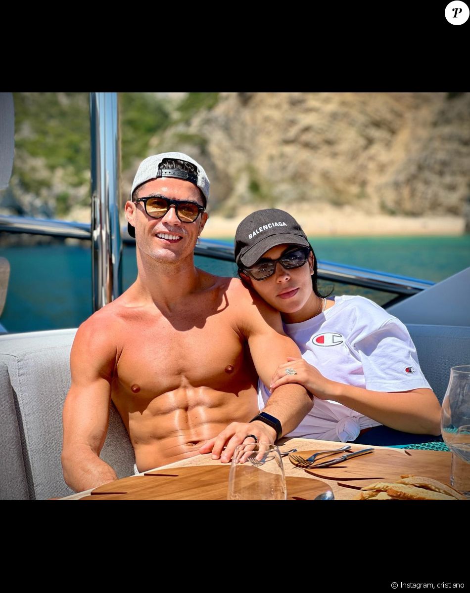Cristiano Ronaldo et sa compagne Georgina Rodriguez.