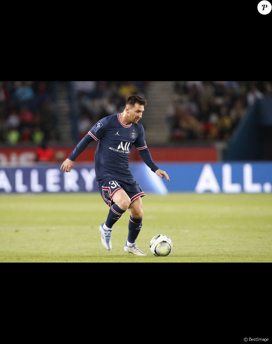 Lionel Messi (PSG) - Match de football de ligue 1 Uber Eats entre le Paris St Germain et Troyes (2-2) à Parisle 8 mai 2022.