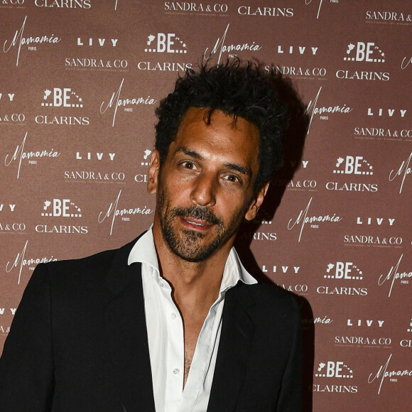 Exclusif - Tomer Sisley - Soirée du 49ème anniversaire de Sandra Sisley (née le 25 avril) et les 6 ans de "Retrouvite" avec son mari Tomer au restaurant Mamamia à Paris © Pierre Perusseau/Bestimage