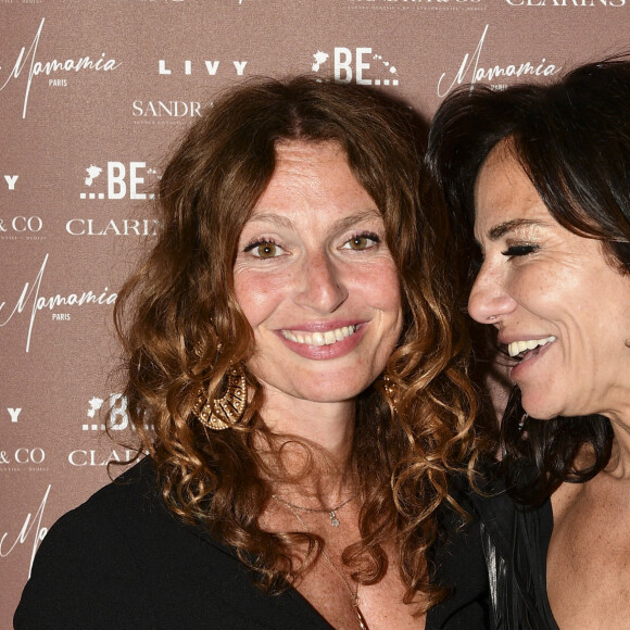 Exclusif - Aurélie Saada, Sandra Sisley - Soirée du 49ème anniversaire de Sandra Sisley (née le 25 avril) et les 6 ans de "Retrouvite" avec son mari Tomer au restaurant Mamamia à Paris © Pierre Perusseau/Bestimage