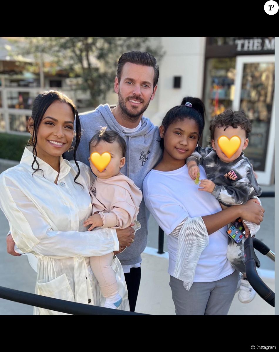 Christina Milian en famille sur Instagram