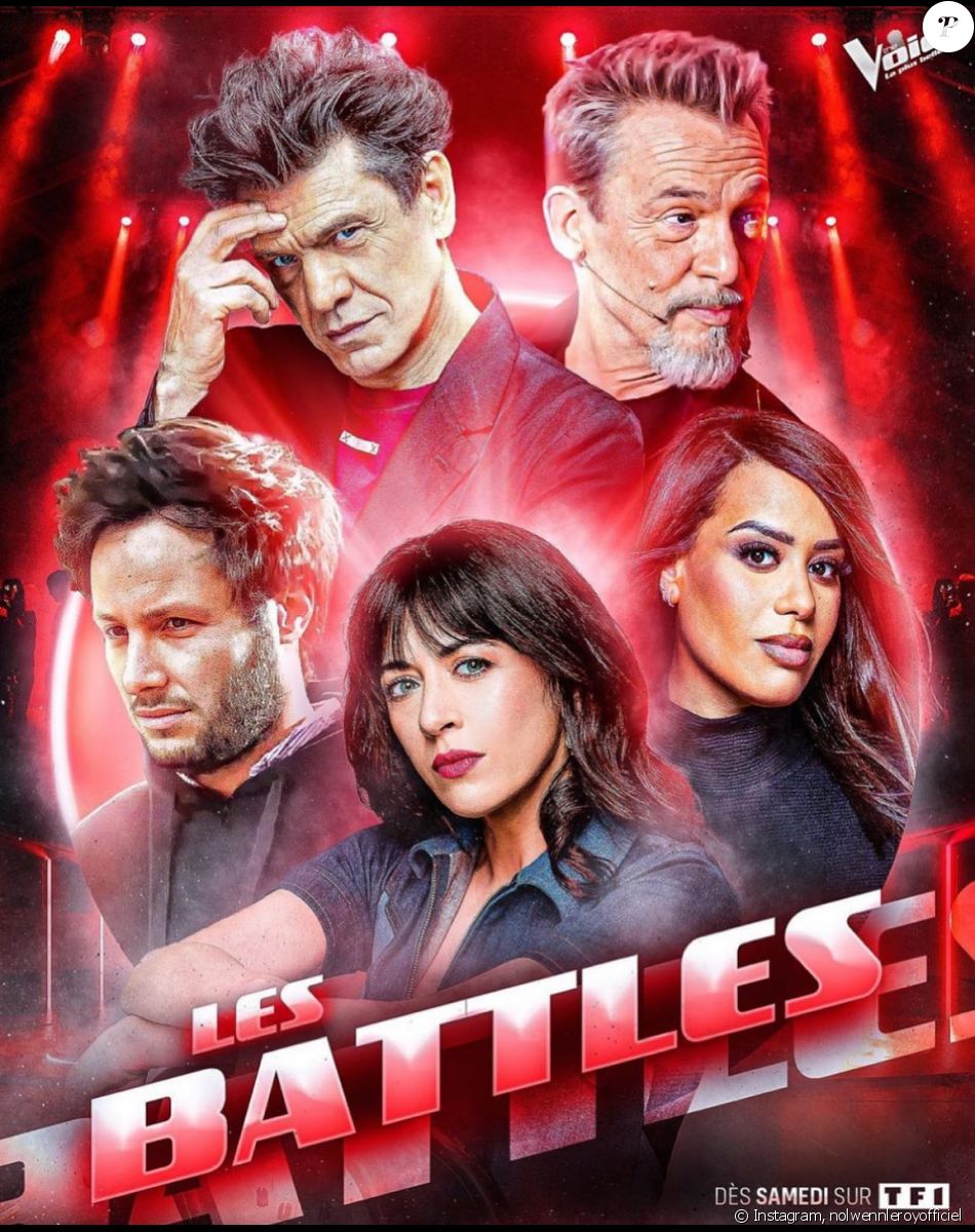 Amel Bent, Marc Lavoine, Florent Pagny, Vianney et Nolwenn Leroy, les coaches de "The Voice 2022".