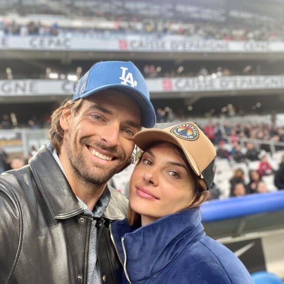 Alice Detollenaere et Camille Lacourt sur Instagram