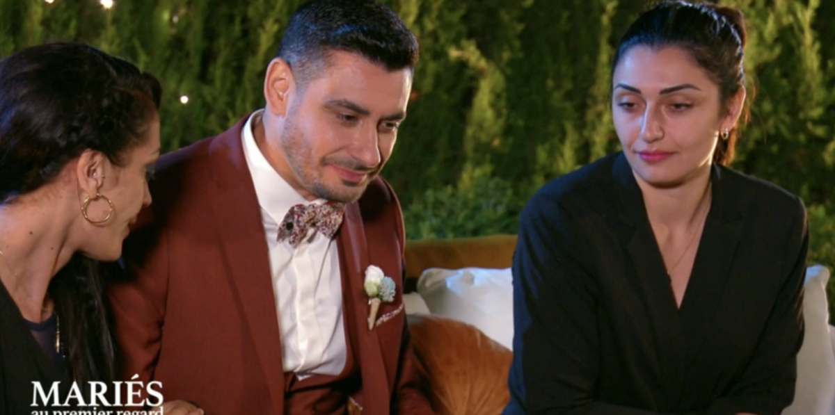 Photo : Damien et Pauline dans "Mariés au premier regard" - M6 - Purepeople