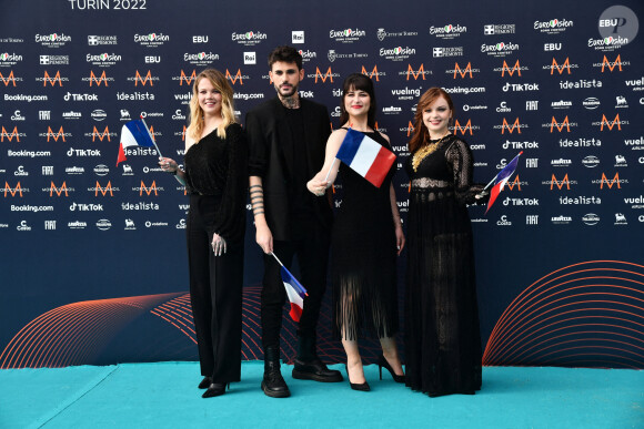 Alvan & Ahez au photocall de "l'Eurovision" à Turin, en Italie