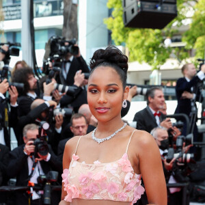Clémence Botino - Montée des marches du film " Top Gun : Maverick " lors du 75ème Festival International du Film de Cannes. Le 18 mai 2022 © Cyril Moreau / Bestimage 