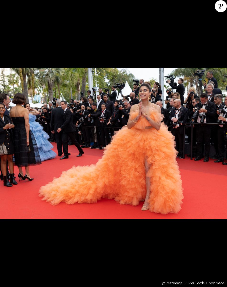 Malvika Sitlani - Montée des marches du film " Top Gun : Maverick " lors du 75ème Festival International du Film de Cannes. Le 18 mai 2022 © Olivier Borde / Bestimage