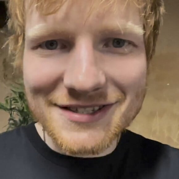 Ed Sheeran - Les stars partagent leurs tenues et leurs moments intimes sur les réseaux sociaux 
