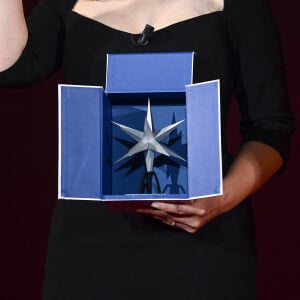 Monica Bellucci reçoit le prix "Stella Della Mole Award" lors du 39ème festival du film de Turin, le 30 novembre 2021. 